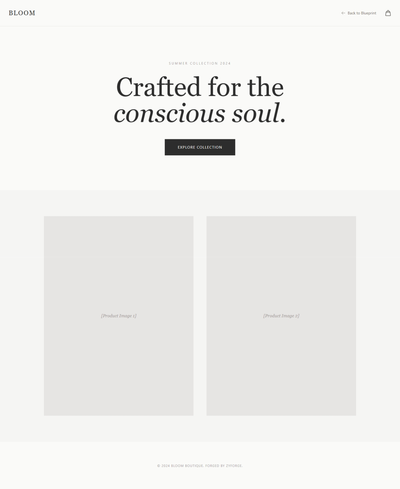 Bloom: Boutique Storefront